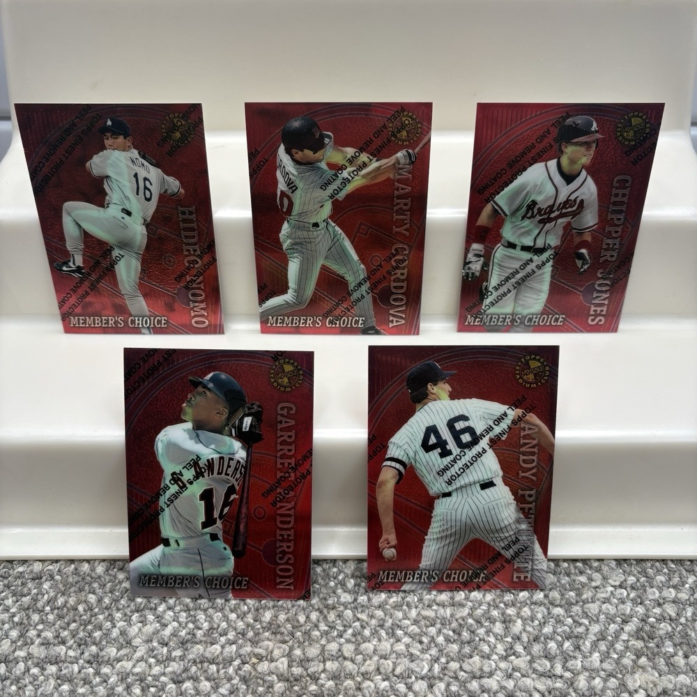 1996 Stadium Club Members Only Baseball‎ 50 Card Set Comp Maddox McGwire - Picture 8 of 12